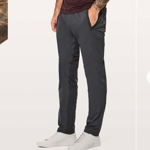 Lululemon Great Wall Pant Lined 32” Melanite Men’s M Athleisure Athletic